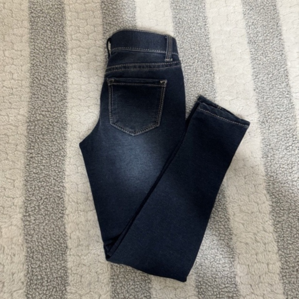 Tommy Bahama Girl's Size 5 Dark Wash Pull-On Jeggings - EUC